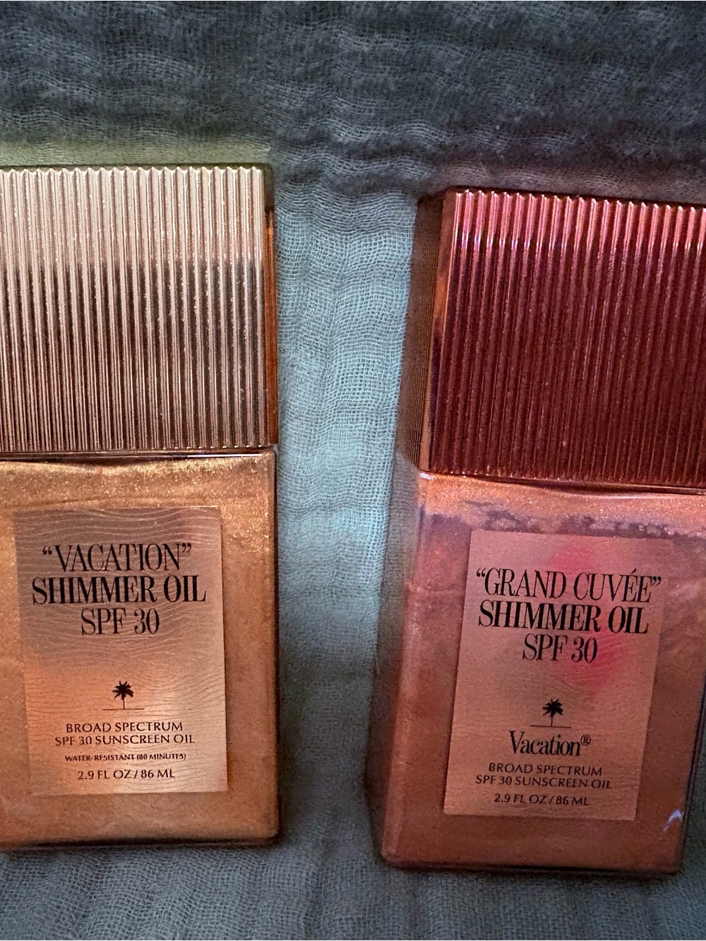Vacatiòn® Grand Cuvée Shimmer Oil SPF 30 — Rose Gold